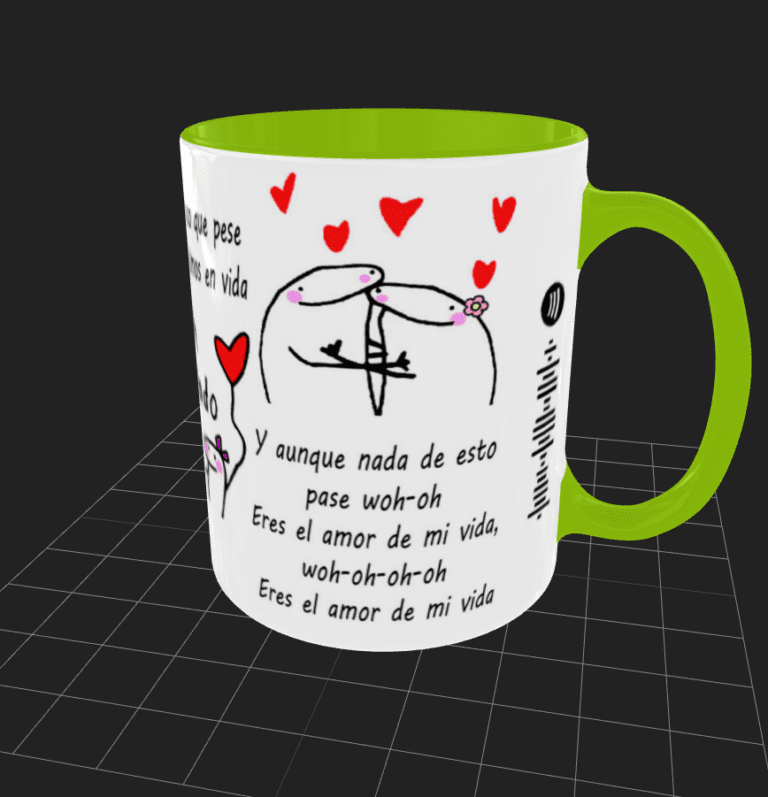 Taza dedicada al Amor