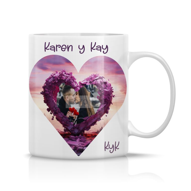 Taza para novios