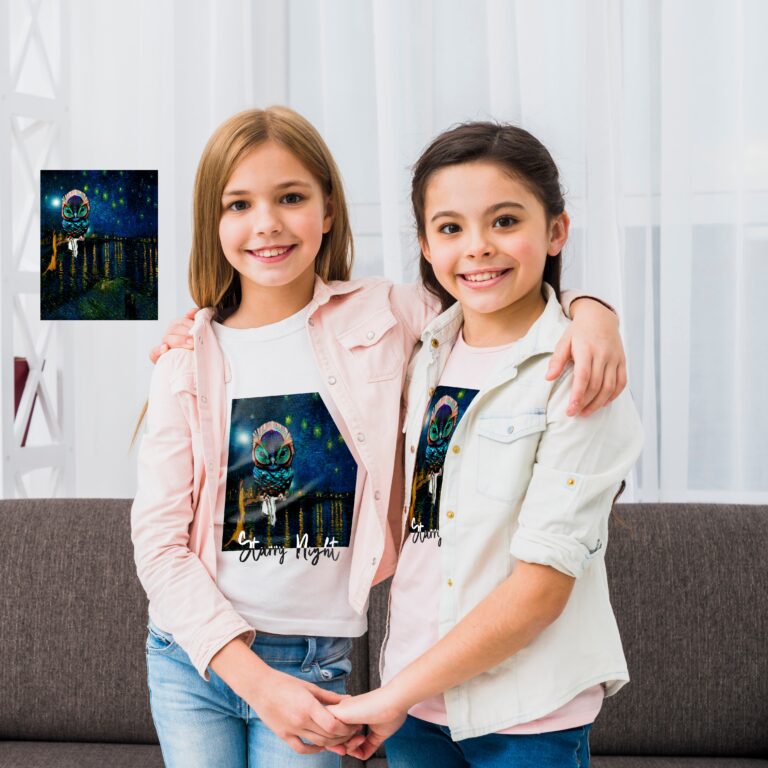 Camiseta noche estrellada